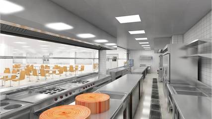 成都廚房設備廠 學校、醫院、工廠食堂廚房工程設計要素解析